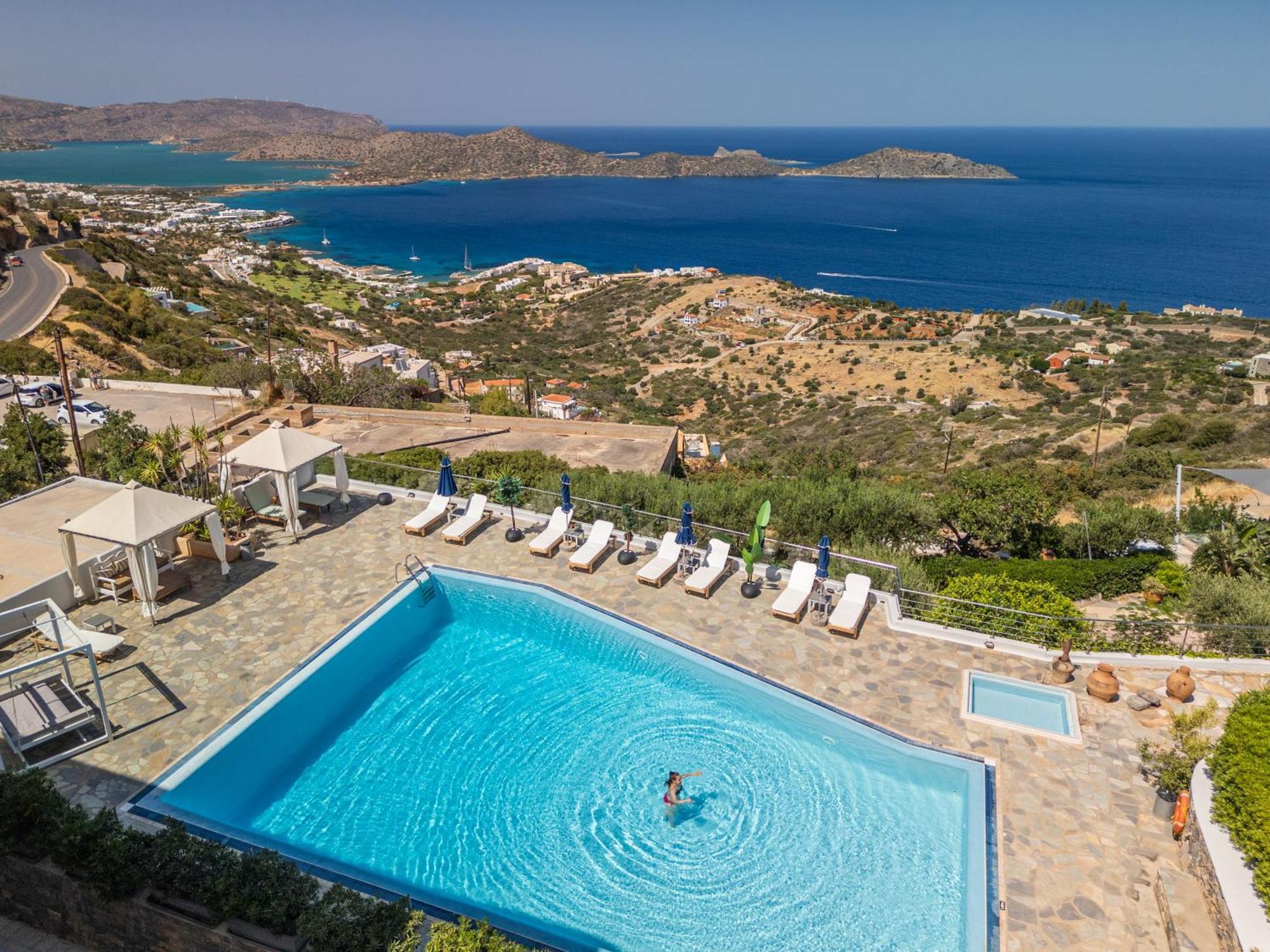 Adrakos Apartments (Adults Only) Elounda Eksteriør billede